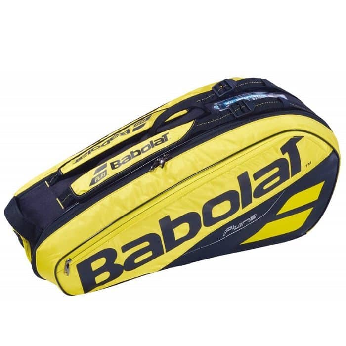 Take a closer look at the Babolat Pure Aero 6 Pack Tennis Bag (new for  2023) - YouTube