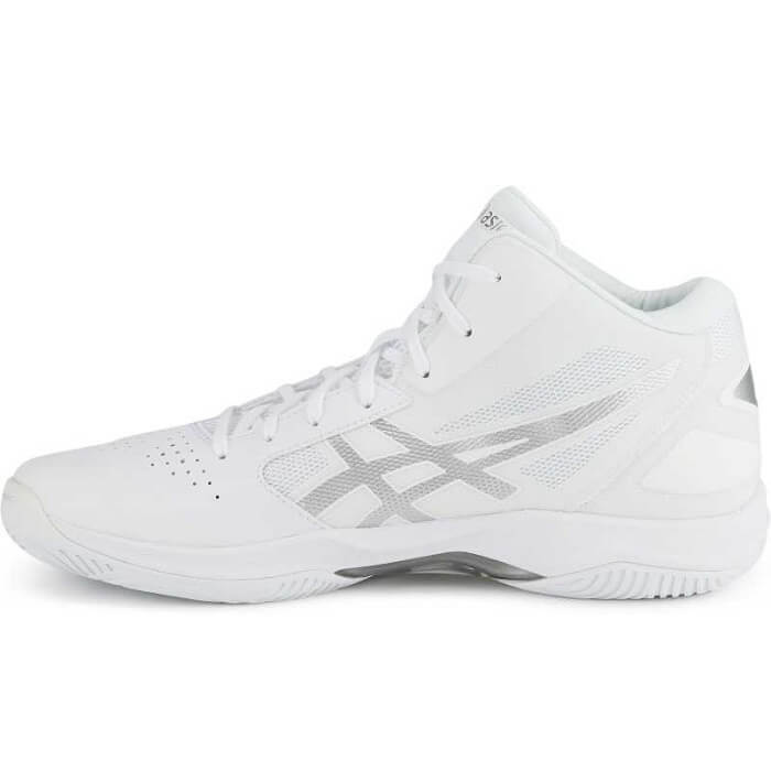 Buy Asics V 10 Basketball Shoes (White/Silver) Online At Low India | Sportswing.in