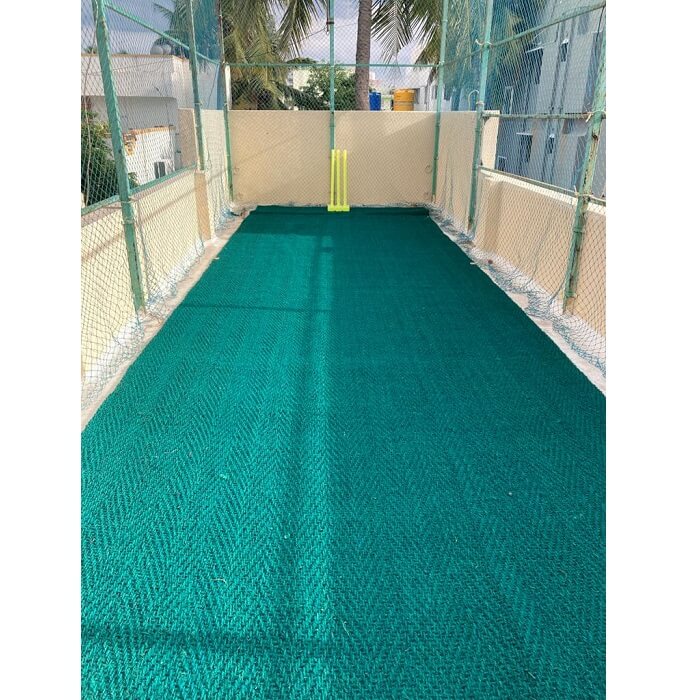 Coir 4 shaft Vycome herringbone weave Cricket Mat (First Quality