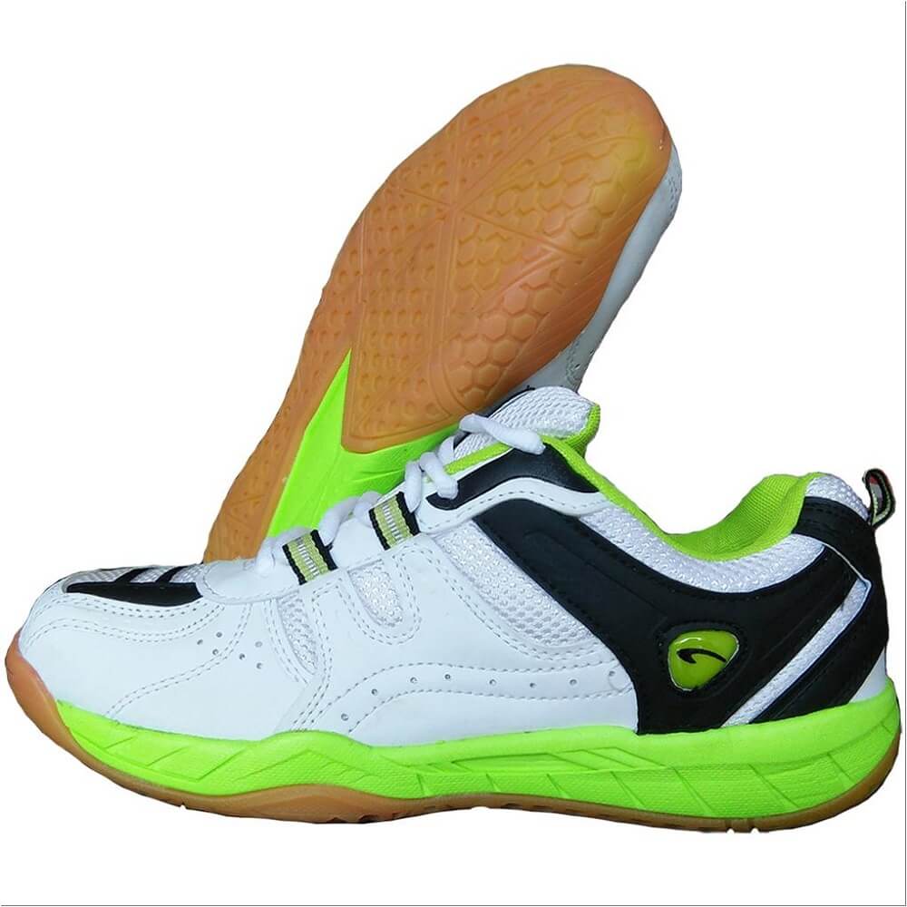 Proase BG 003 Badminton Shoes (White/Green) – Sports Wing | Shop on