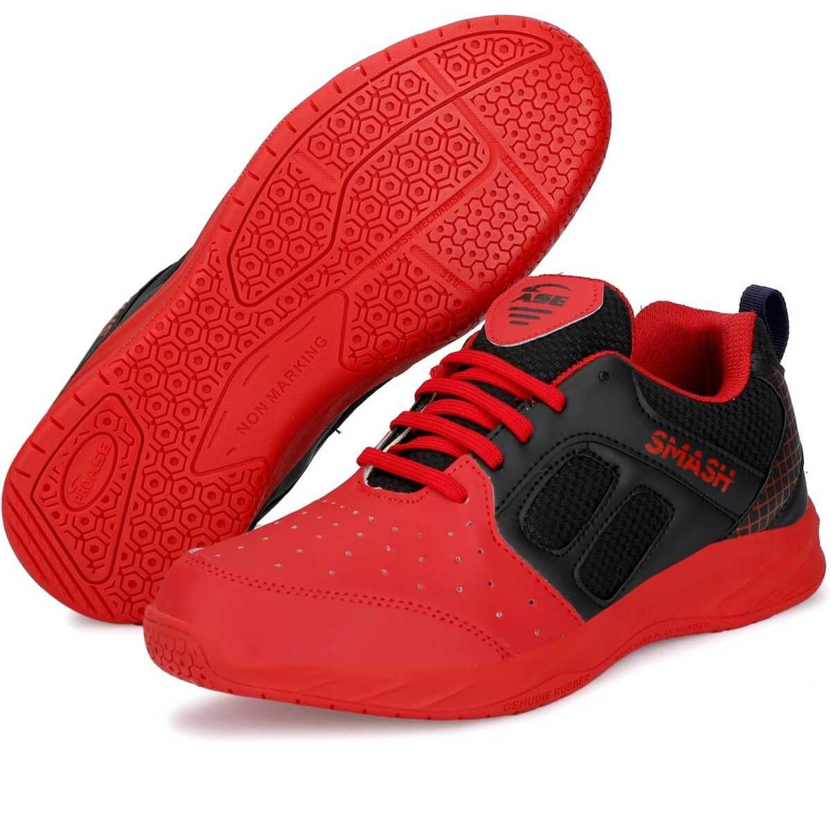 Proase Smash Badminton Shoes (Red/Black) – Sports Wing | Shop on