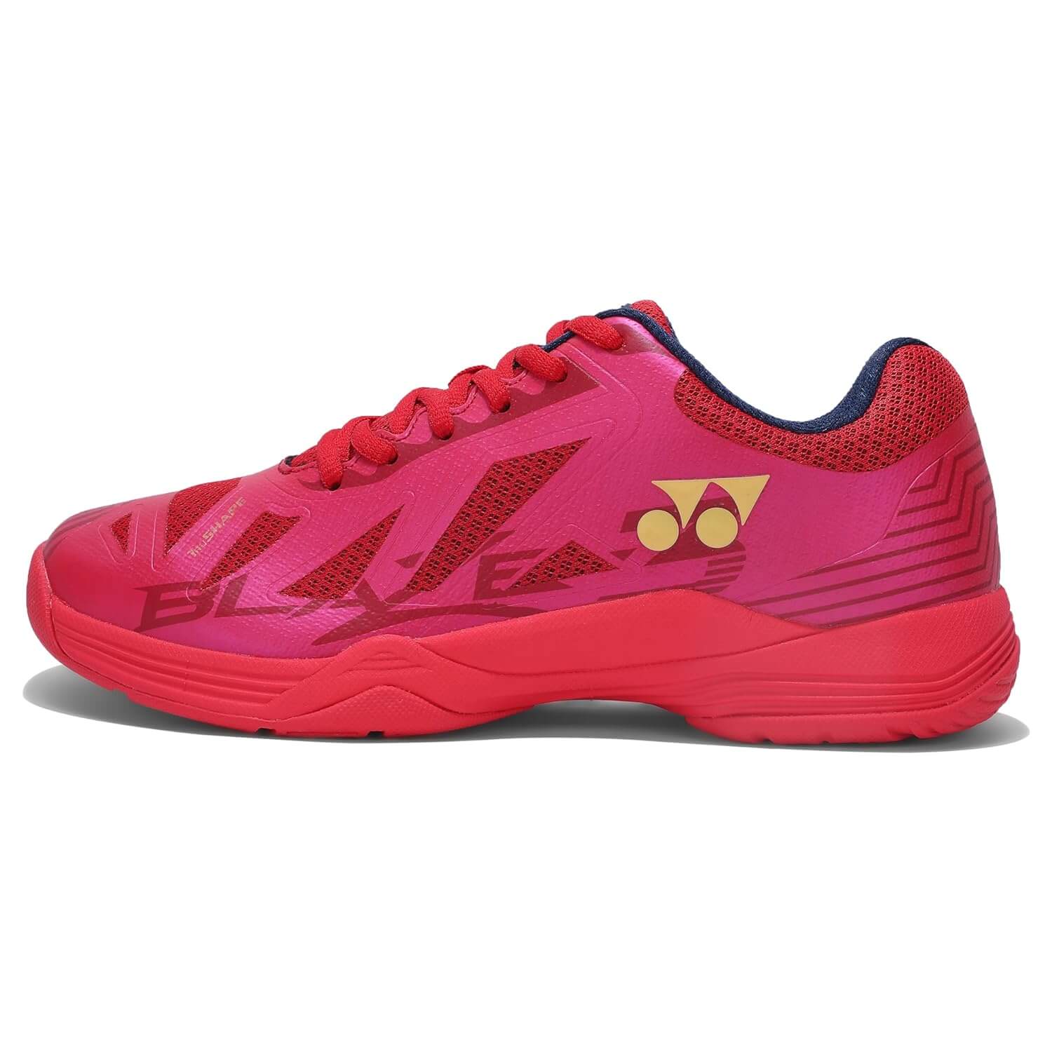 Yonex Blaze 3 Badminton Shoes (Red Dark Ink Gold) – Sports Wing | Shop on